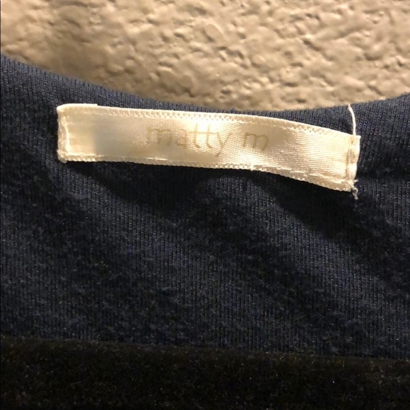 Beaded Navy Racerback Top - Small - Picture 3 of 5